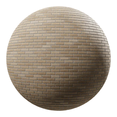 smooth running bond brick wall texture beige — download