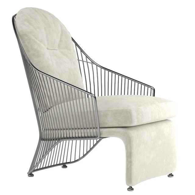 Minotti Colette armchair — Скачать