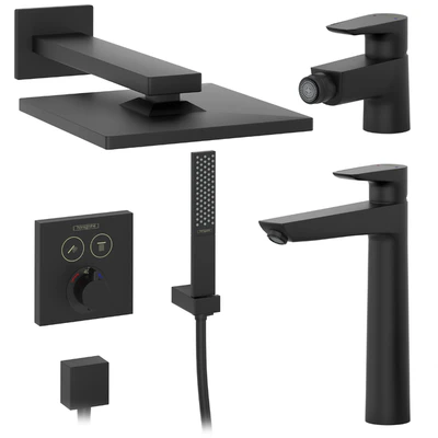 HANSGROHE Set 2 | Rainfinity | Raindance | Talis с регулируемой установкой лейки — Вид 3