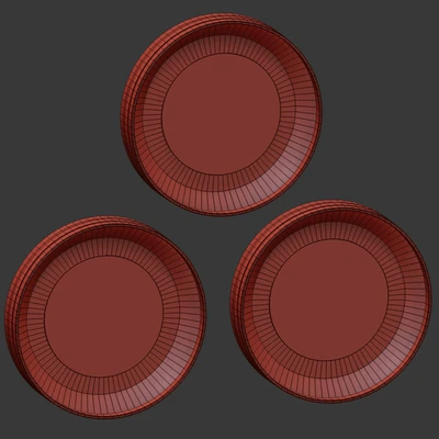 Slab Round Mirror Collection — Ver 3
