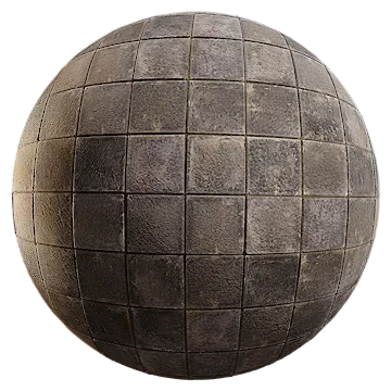 black concrete tiles 001 — Скачать