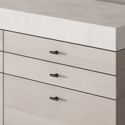 173 cabinet furniture 04 minimal wardrobe kit P02 island — Ver 2