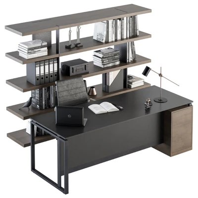 Office Furniture - Manager Set 22 — Ver 1