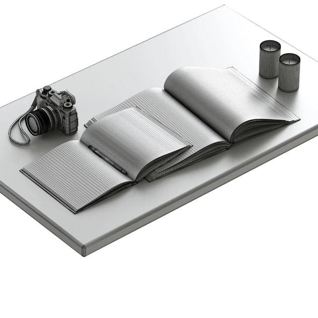 coffee table decor set 003 — Скачать