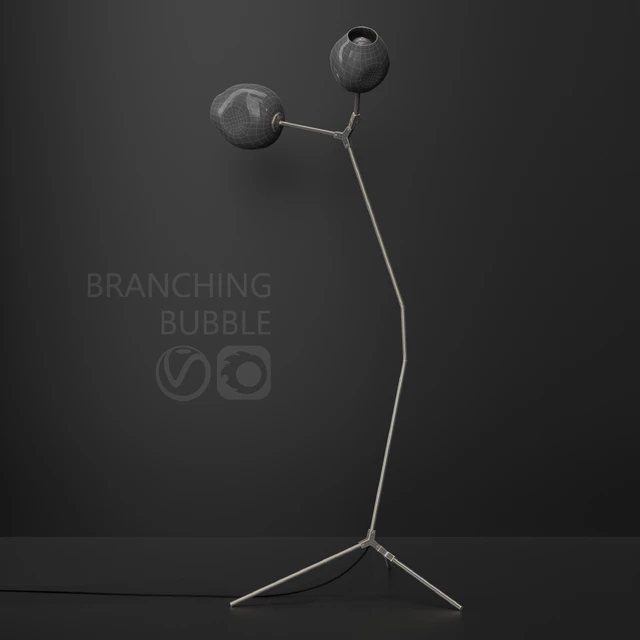 Branching Floor Lamp — Скачать