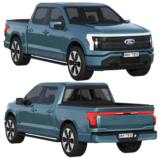 Ford F-150 Lightning 2022 — Скачать