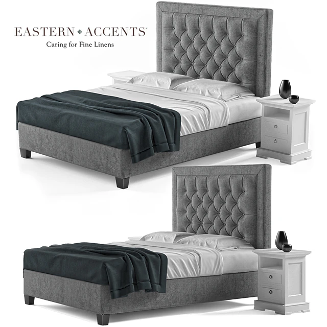 MILAN TUFTED BED — Скачать