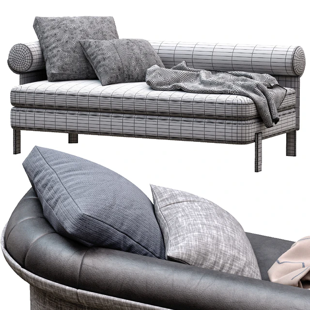 CHaise Lounge Matia By Minotti — Скачать