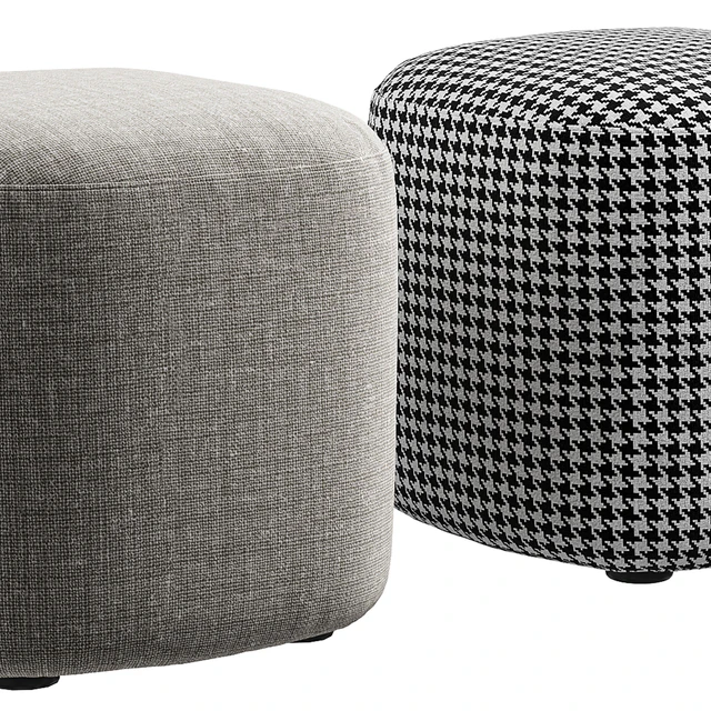 Vorsen - Round Ottoman Stool — Скачать