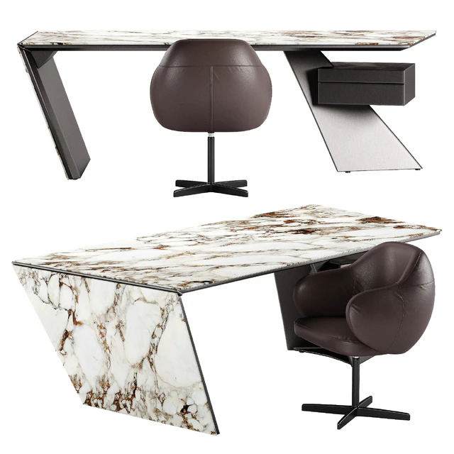 Cattelan Italia Nasdaq Keramik table Bombe x chair set — Descargar