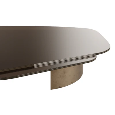 Carpenters VINCENZO DE COTIIS DC1503 Glass Table — View 3