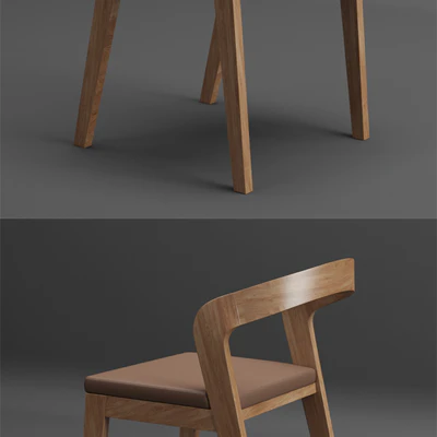 Table + chair set 002 — Ver 2