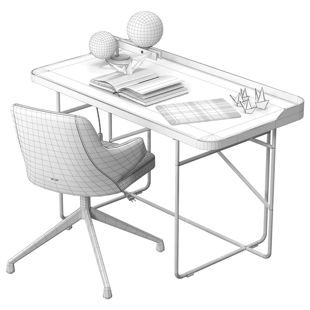 Wolf Keramik desk by Cattelan Italia — Descargar