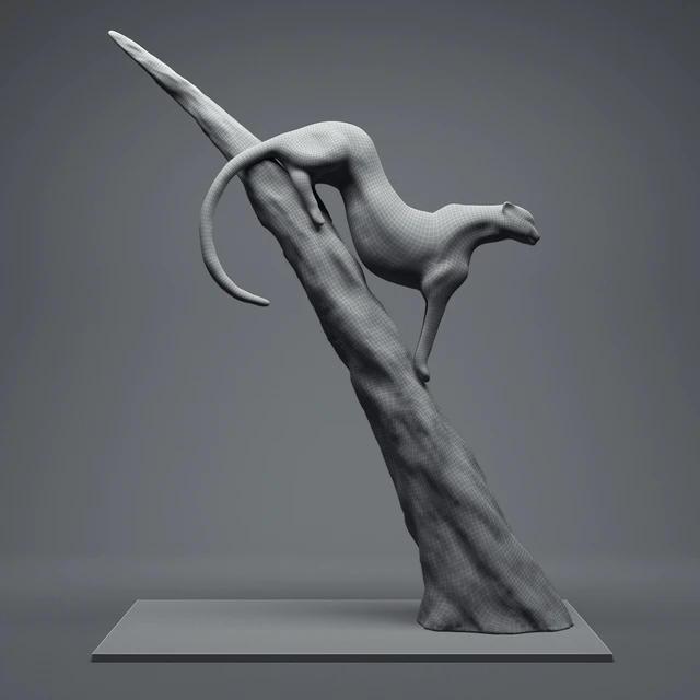 A figurine of a cheetah. — Descargar
