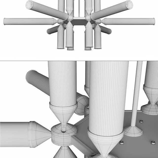 Ceiling lamp Plume — Descargar