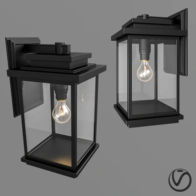 Artcraft Lighting Freemont Black Outdoor Wall Sconce — Вид 1