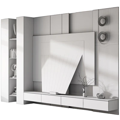 TV Wall set 003 — Вид 3