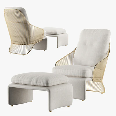 armchair minotti colette — Ver 1