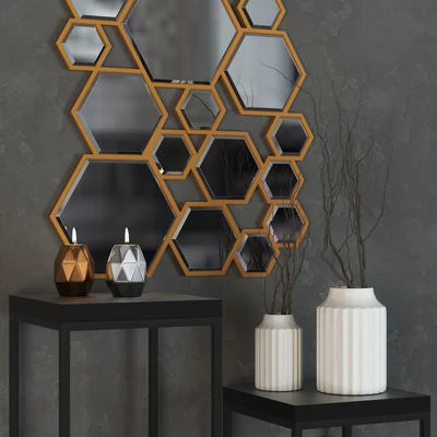 Dome Deco набор декора с вазами, консолями, зеркалом — Вид 2