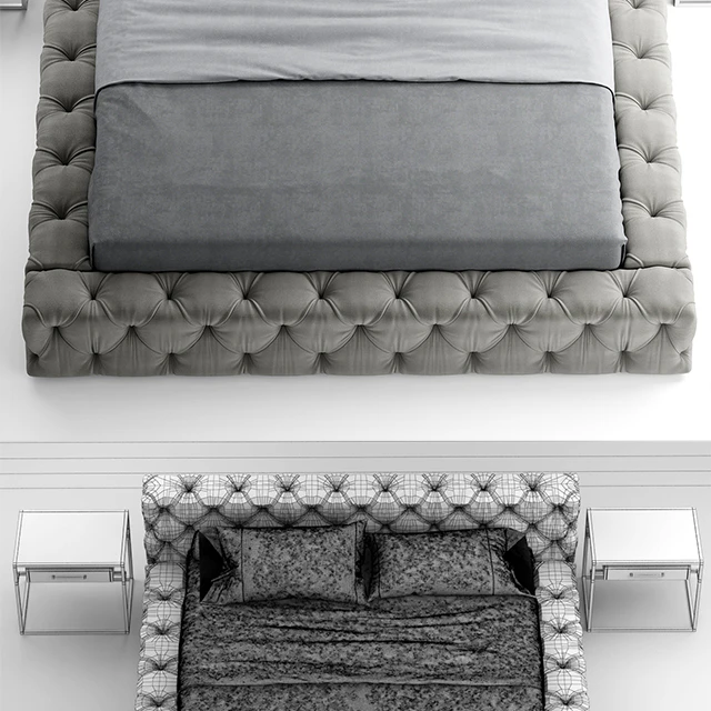 Кровать rh soho bed — Скачать