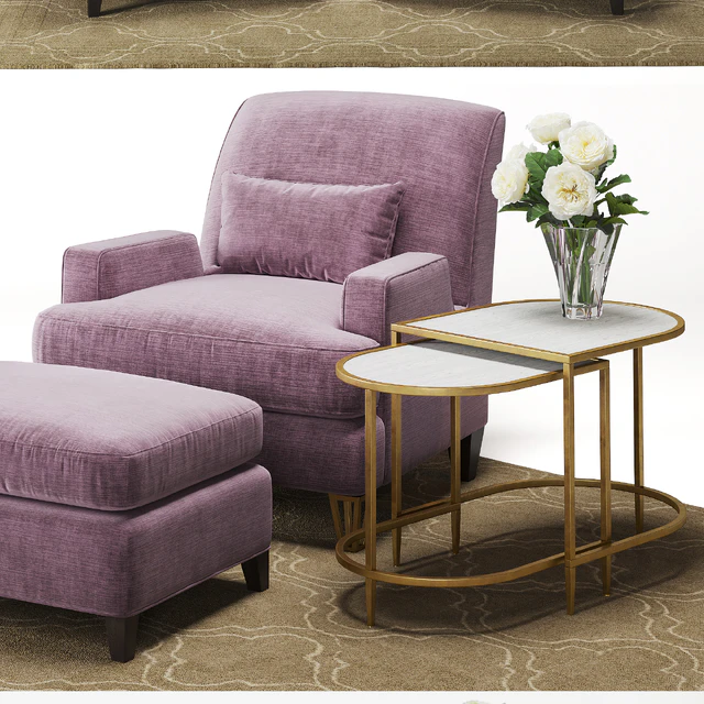 BAKER Almandine Lounge Chair — Descargar