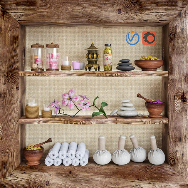 Set for spa and bathroom 1 — Descargar