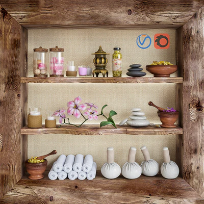 Set for spa and bathroom 1 — Ver 1