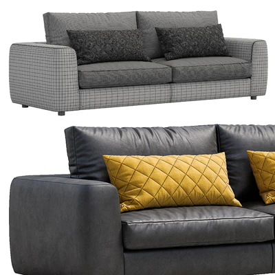 Leather sofa Alameda9  1 — Вид 2