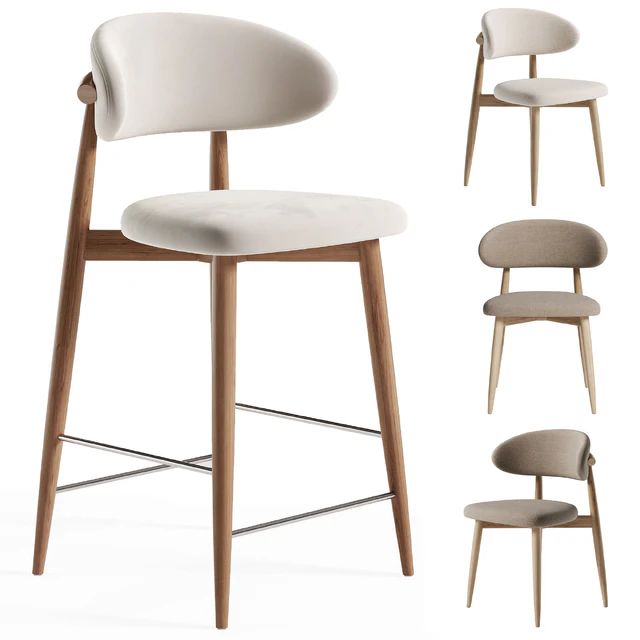 Chair polubarnyy Lucas latte Bar Chair — Descargar