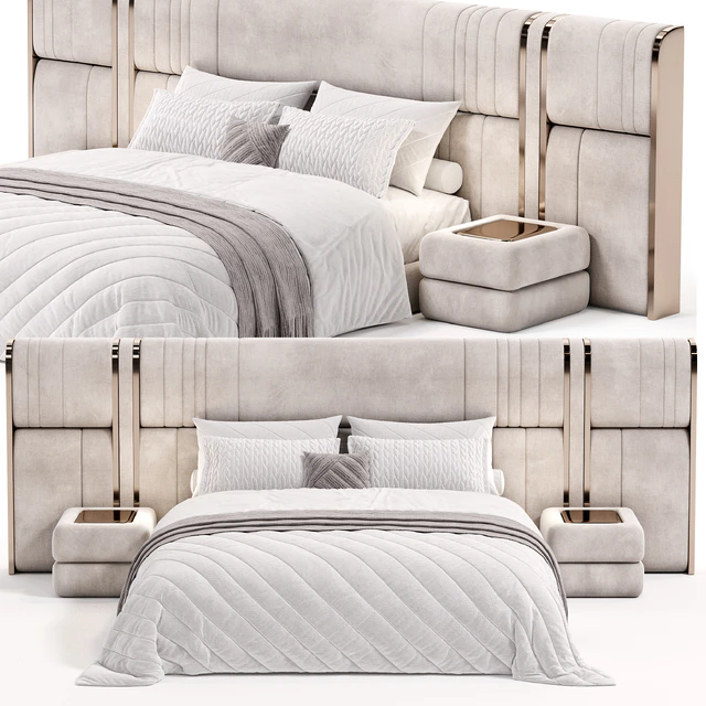 Nova XL bed by HESSENTIA — Скачать