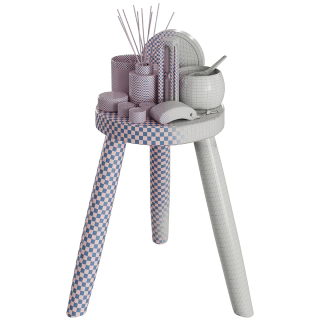 Zara home wood stool 02 — Скачать