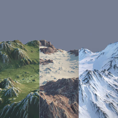 Mountain valley — Ver 2