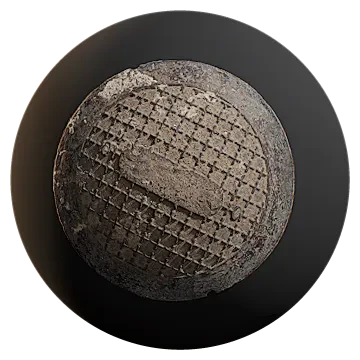 round manhole cover 004 — Descargar