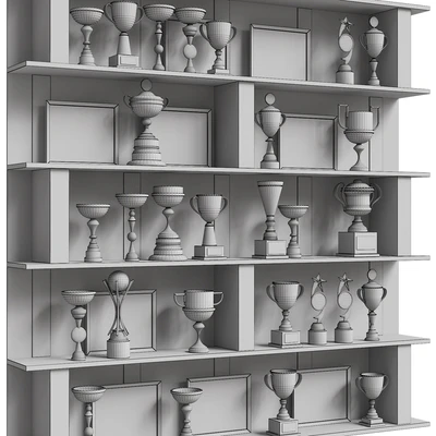 Rack with awards — Ver 2