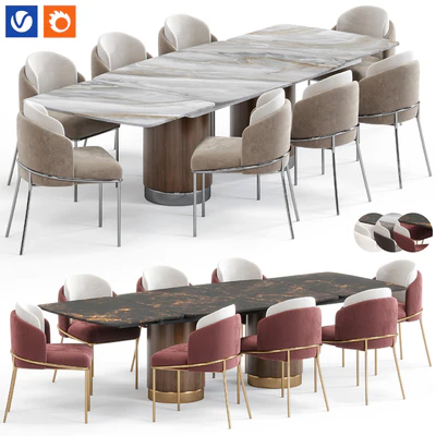 Capella Chair Chara Table By Amgrades — Ver 1