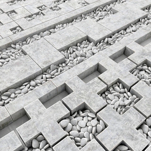 Конструктор бетонных бордюров / Concrete border construction — Скачать