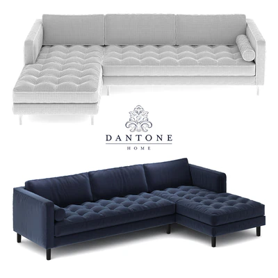 Диван Денвер с оттоманкой от dantonehome.ru — Вид 3