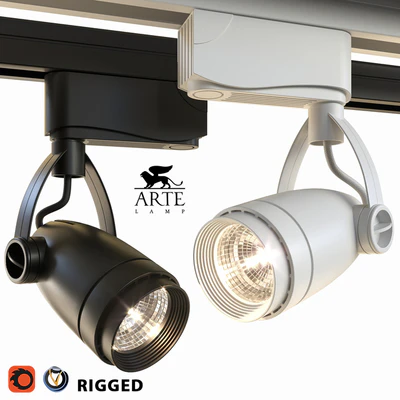 Arte Lamp Track Lights A5910PL-1 Black and White — Ver 1