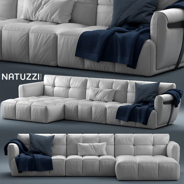 Sofa Herman NATUZZI ITALIA — Descargar