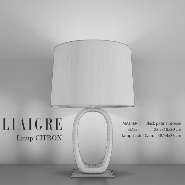 Liaigre CITRON Table Lamp — Descargar