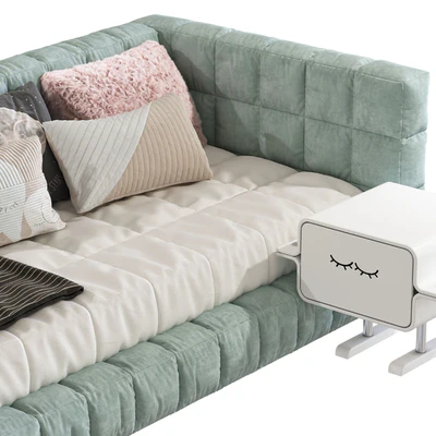 Baldwin Lounge Corner Upholstered Bed 251 — Ver 3