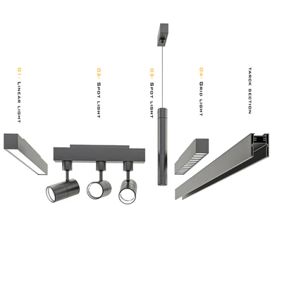 Magnetic -Track-light — Ver 2