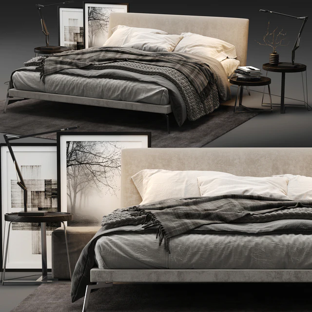 Flexform Feel Good Bed — Descargar