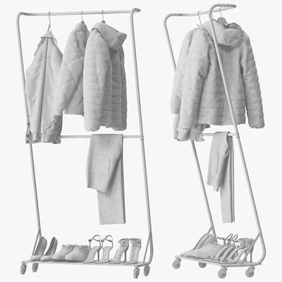 Billie Clothing Rack — Ver 2