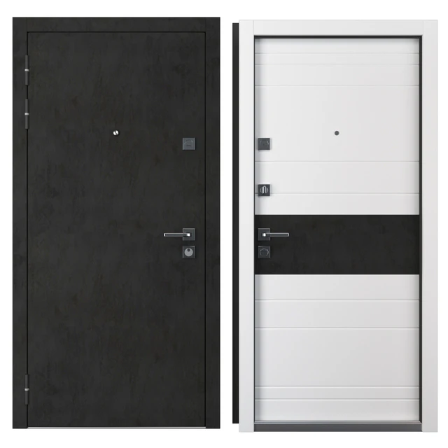 Entrance metal door Carbon (Your Frame) — Descargar