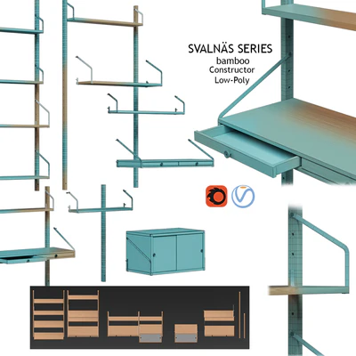 Система Svalnas Ikea 3 типа и конструктор мебели vol.1 — Вид 2