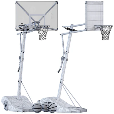 Portable Basketball Hoop Silverback — Ver 2