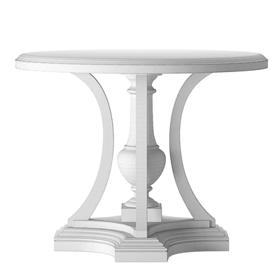 ST. JAMES MARBLE ROUND ENTRY TABLE. RH — Вид 2