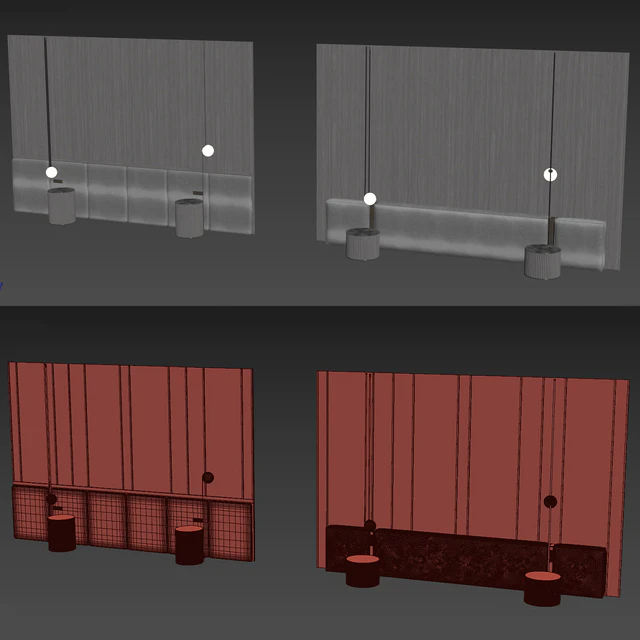 Headboard 3d Wall Panel 32 — Descargar