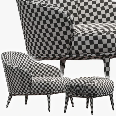 MINOTTI LESLIE ARMCHAIR — Ver 2